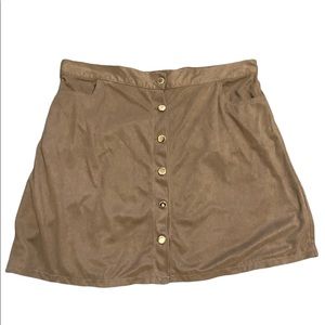 Brown skirt